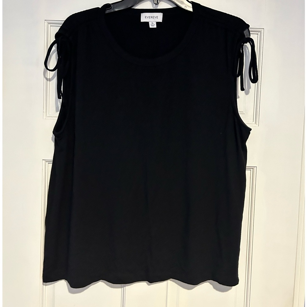 EVEREVE tie shoulder top